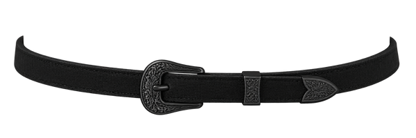Ceinture en feutre assortie