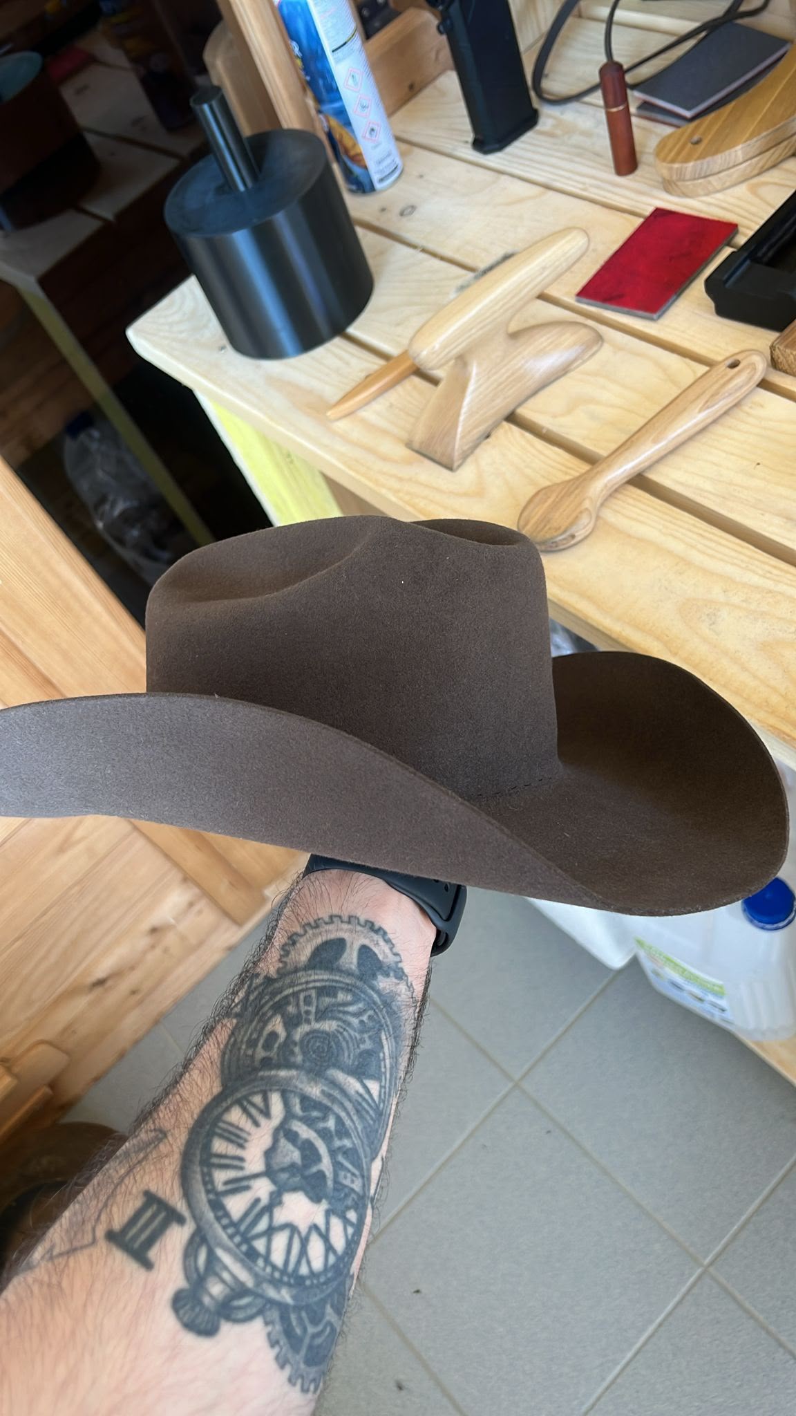 Chapeau RIP Yellowstone, inspiration par Wilder Hat Co.